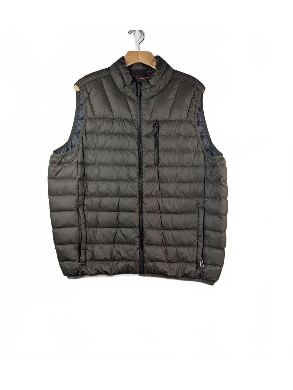 Hawke & Co. Sport Performance Olive Green Down Puffer Vest Size Large